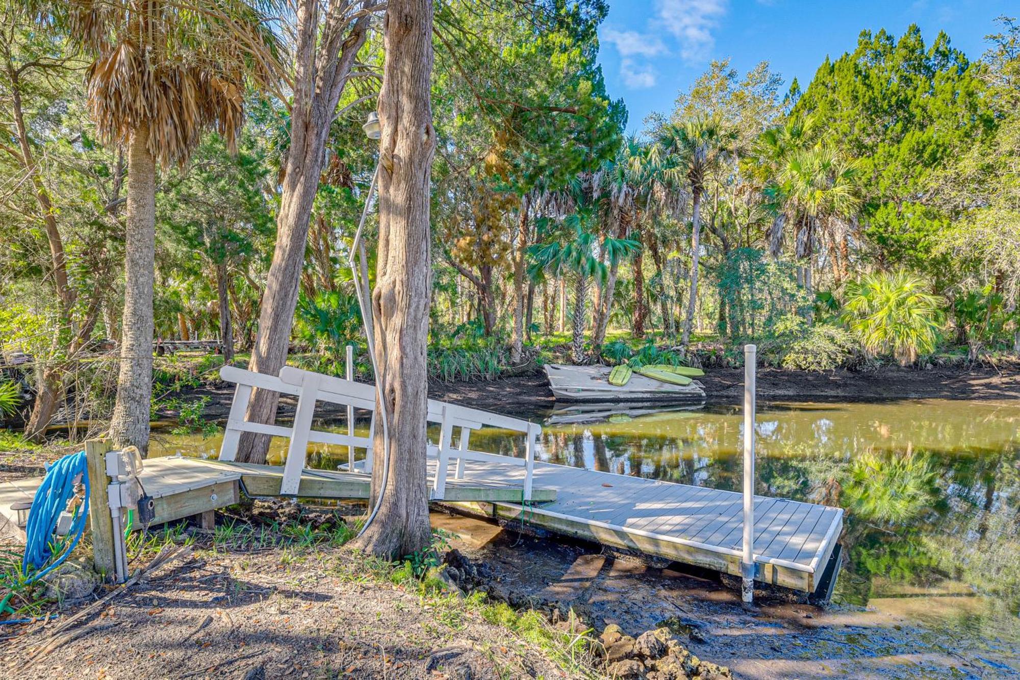 Riverfront Home With Boat Dock And Kayaks! Crystal River Buitenkant foto